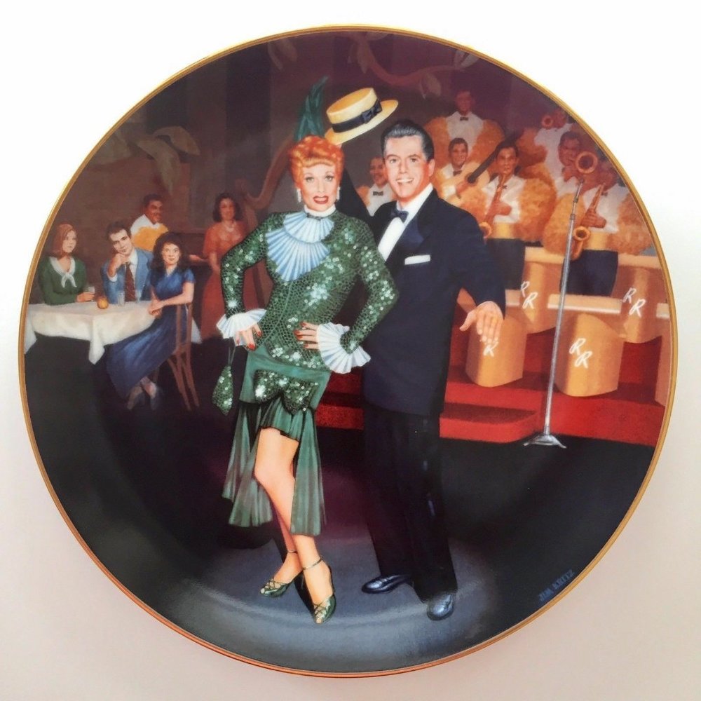 I Love Lucy Collector Plates Mint_2